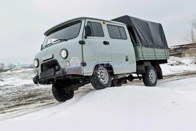 Бортовой УАЗ СГР - Двойная кабина с бортом 390945-552